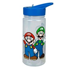 Bouteille De Boisson Super Mario 500ml Avec Distributeur À Rabat Bleu
