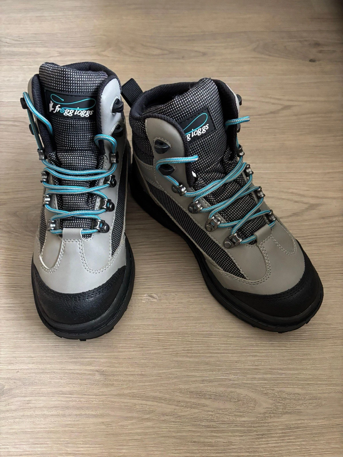 FROGG TOGGS Women's Hellbender Wading Boot Gray Cleated Size 7