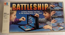 VTG Battleship Game - Complete - Milton Bradley 1984 80s War Classic Board Game