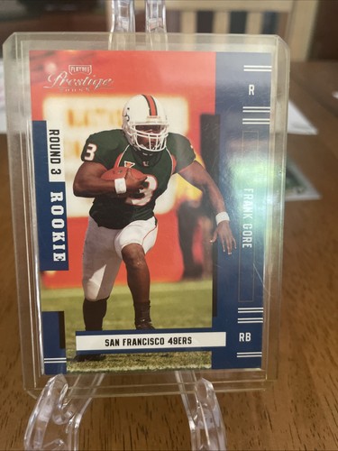 2005 Playoff Prestige - Rookie Frank Gore #180 (RC) - 第 1/2 張圖片