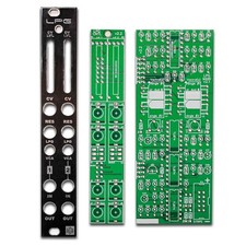 Synthrotek LPG PCBs and Panel - Dual Low Pass Gate Eurorack Module/VCA PCB Set