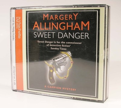 SWEET DANGER AUDIO BOOK MARGERY ALLINGHAM 3CDS ALBERT CAMPION MYSTERY
