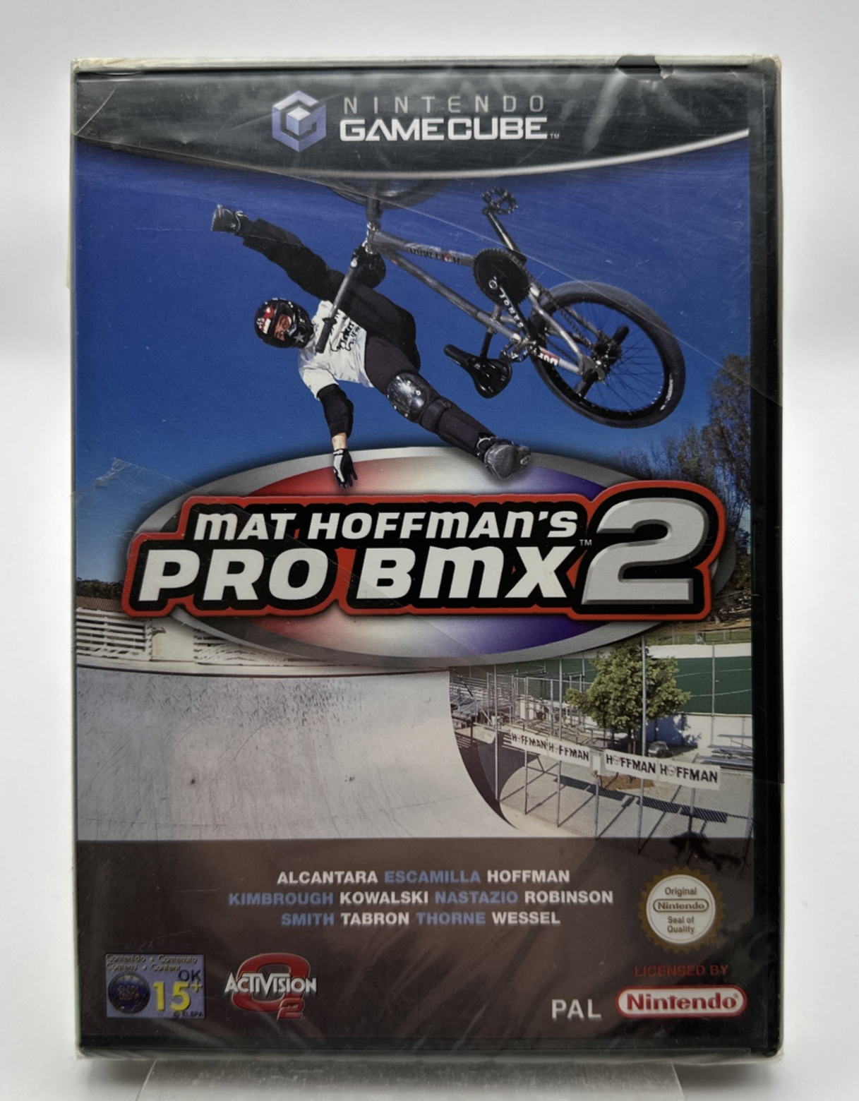 Gamecube Mat Hoffman’s Pro BMX 2, UK Pal, Brand New Factory Sealed *Flawed*