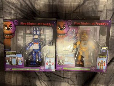 Jazwares Fnaf Withered Bonnie And Chica Office Set bundle