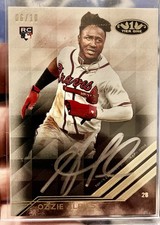 Topps 2018 Tier One Ozzie Albies Atlanta Braves RC Autograph BA-OAL 06/10