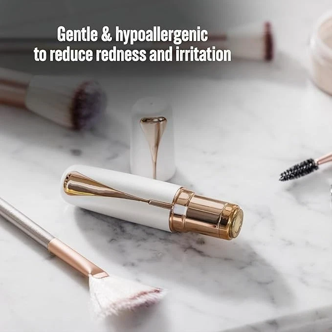 JML NuYou Facial Hair Remover 18K Gold Plated Head USB Charge - Image 4 of 4