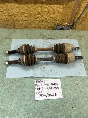 1997 Kawasaki Prairie 400 Front Axle Cv Shaft Right Left 516