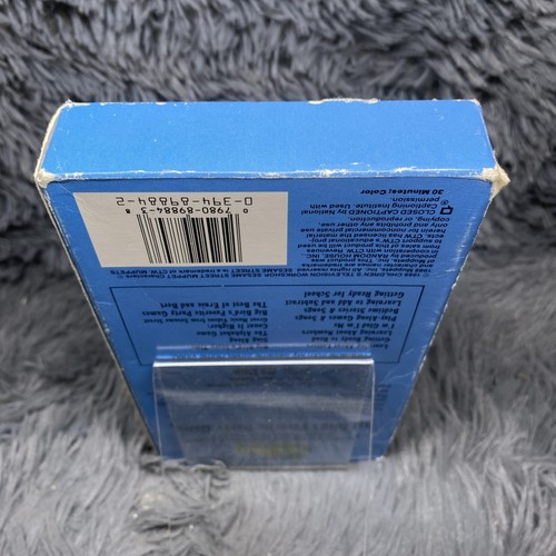 Sesame Street: Big Bird's Favorite Party Games VHS Tape 1988 Rare Cartoon Film - Picture 7 of 8