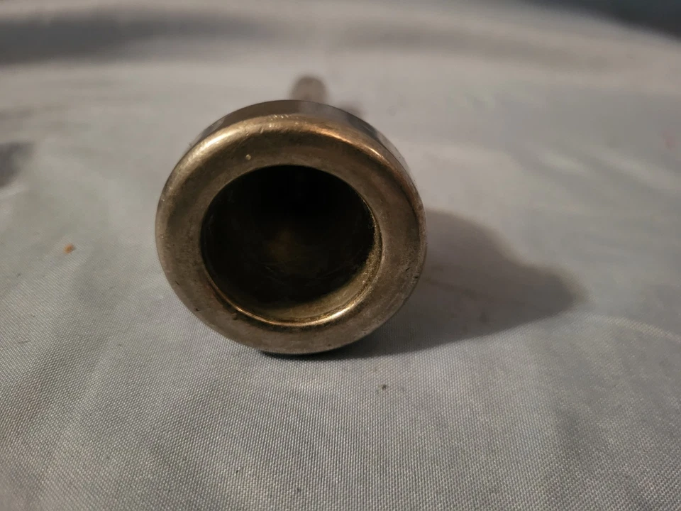 Boquilla trombón Benge 12C plateada caña pequeña/corta Foto 3 de 4