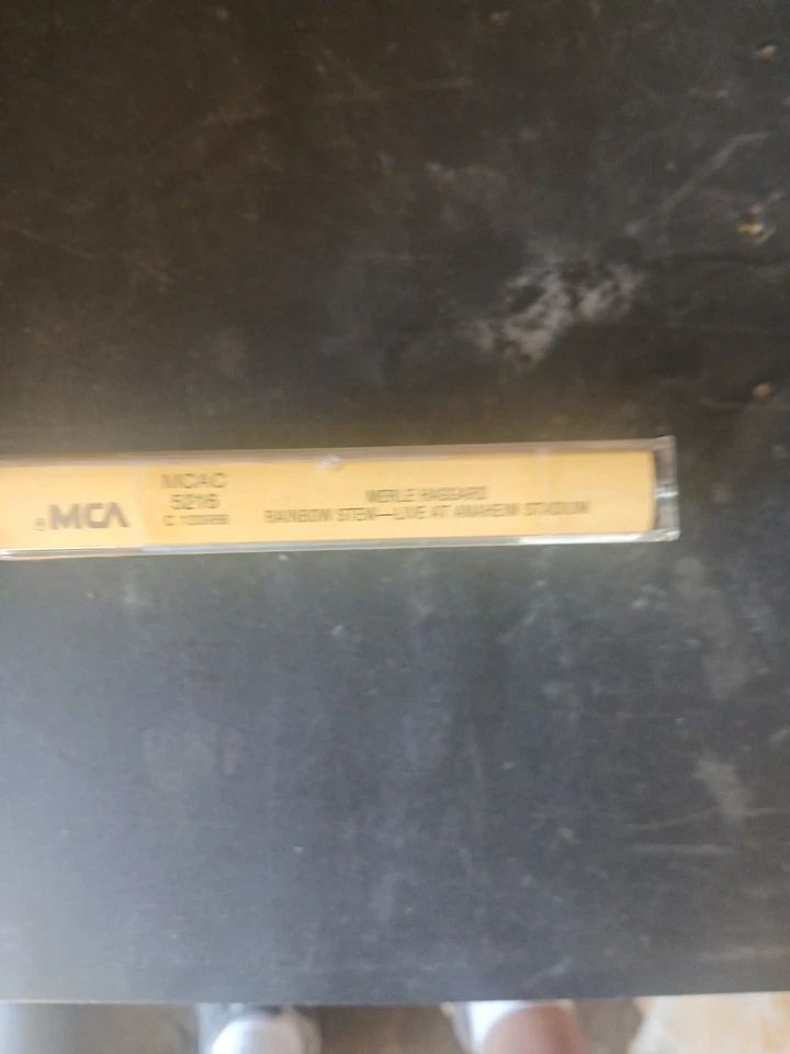 Merle Haggard Rainbow Stew Live At Anaheim Stadium Cassette Foto 3 de 4