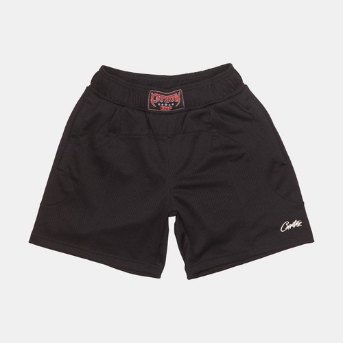 Corteiz HMP Mesh Shorts / Size 26 in / Mens / Black / Polyester