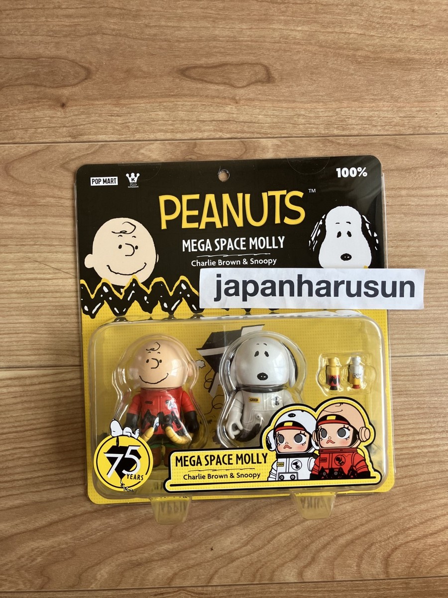 アメコミ MEGASPACE MOLLY 100%CharlieBrown &Snoopy Pop Mart Meg Space Molly Charlie Brown & Snoopy 100% - US