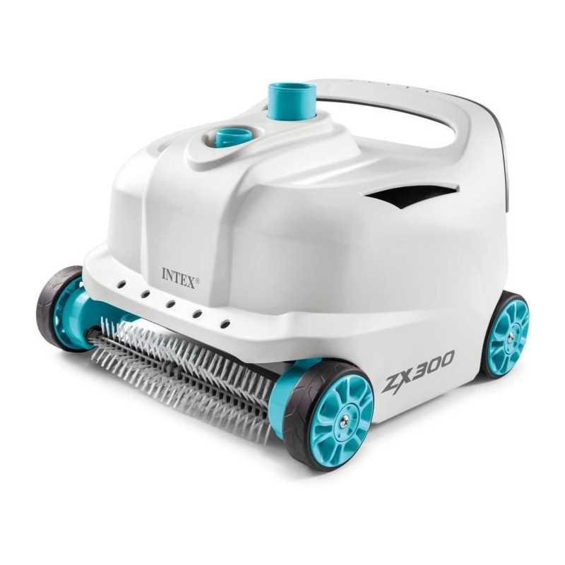 Robot de piscine INTEX ZX300 nettoyeur hydraulique à double brosse rotative