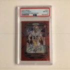 Brock Purdy 2022 Panini Prizm NFL Red Wave RC Auto 57/149 PSA HY