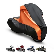 Motorcycle Cover Waterproof Outdoor Indoor All Season Sun Snow Rain