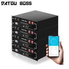 4Pack 20.48KWh 48V 100Ah Server Rack LiFePO4 Lithium Battery Bluetooth V3 Versio