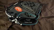 Rawlings Fast Pitch Softball 11" Leather Youth Glove Right Hand Throw FP110MT