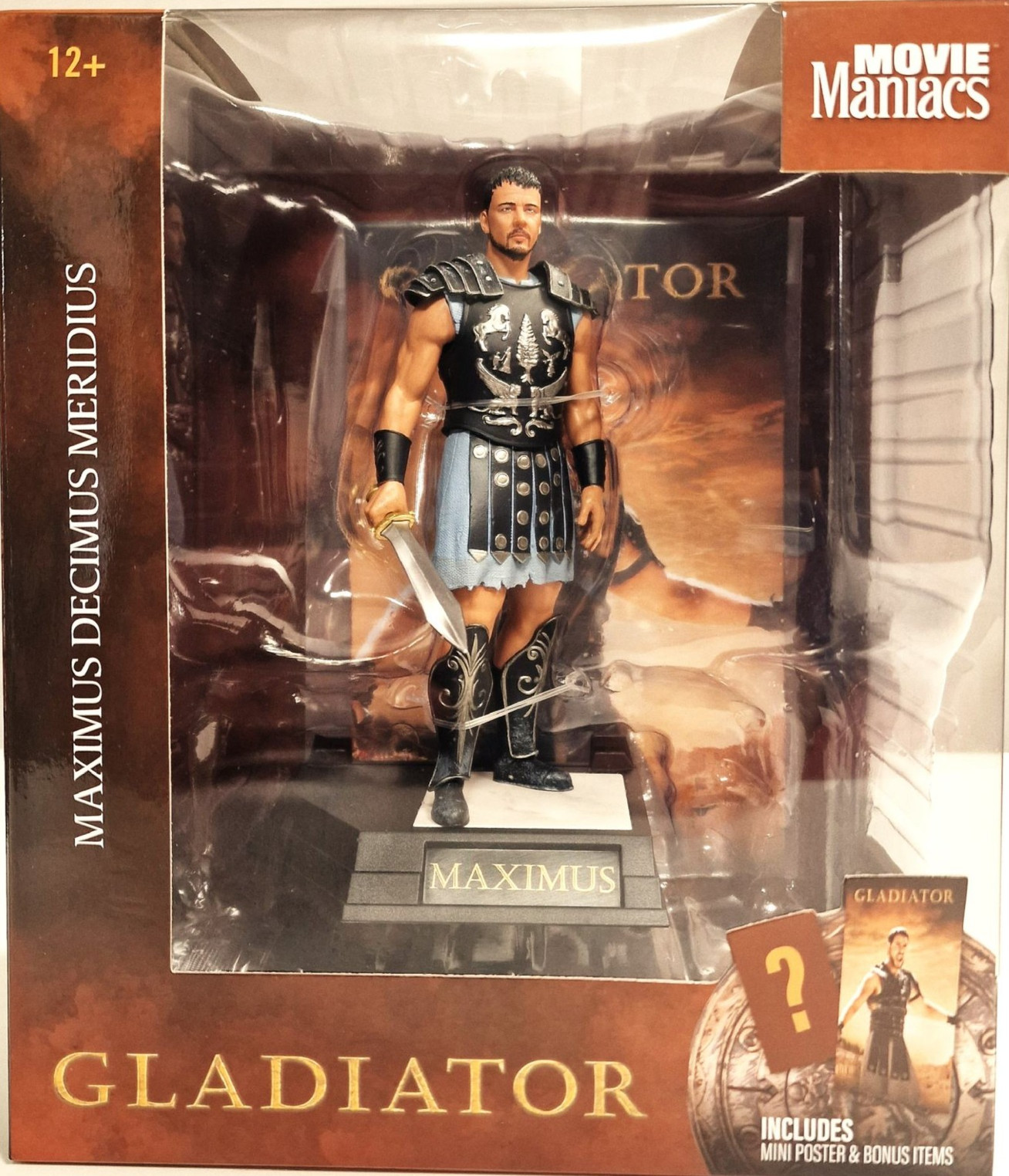 Movie Maniacs Maximus Decimus Meridius Russell Crowe GLADIATOR McFarlane Toys