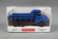 Wiking 067002/0670 02 H0,1:87 Muldenkipper (Man) - Brillantblau Neuheit 2025!