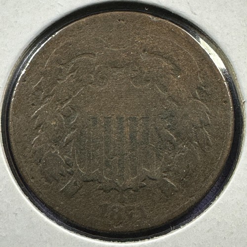 1871 2C Two Cent Piece (90649)