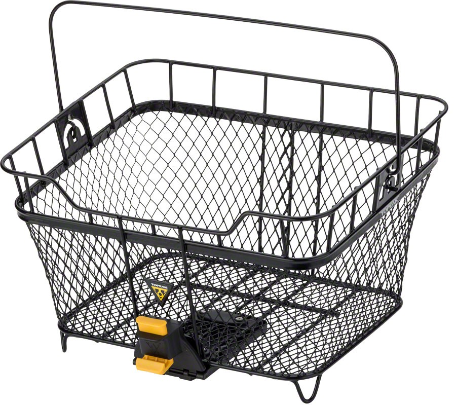 Topeak MTX Rear Bike Basket - Heavy-Duty Steel Welded Wire R