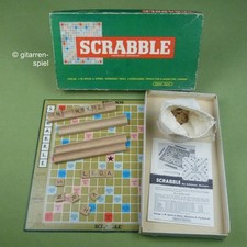 Original Scrabble - Komplett - Holz-Buchstaben & -Bänkchen Spear ©1955 26022 Rar