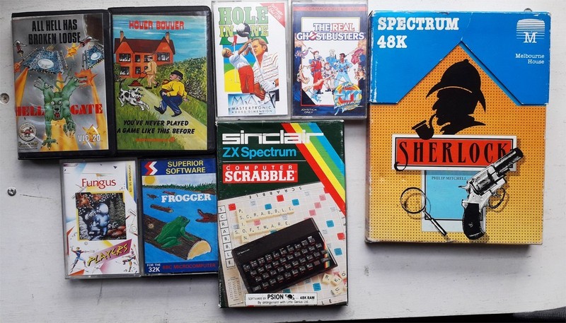 8 MIXED FORMAT GAMES BUNDLE JOBLOT for BBC, VIC 20, ZX SPECTRUM & C64/128.