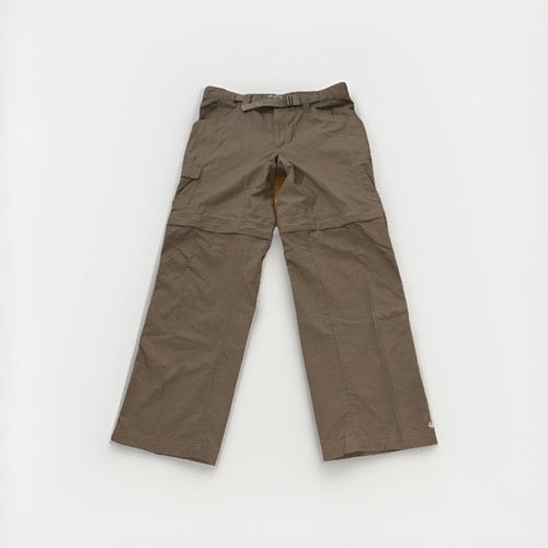 Pantalon Columbia Omni-Shade Convertible Homme - Taille 34x30 (beige, Nylon)