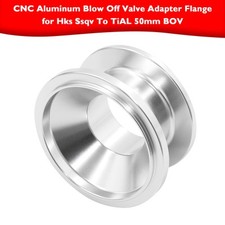 CNC Aluminum Blow Off Valve Adapter Flange for Hks Ssqv To TiAL 50mm BOV