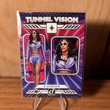 A’ja Wilson 2025 Donruss WNBA Tunnel Vision #13 Las Vegas Aces