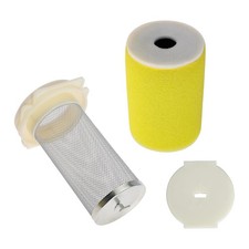 Air Filter & Guide & End Cap For Yamaha Kodiak 400 YFM400 YFM250 YFM350 YFB250