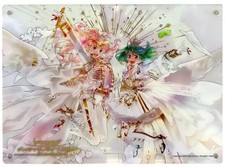 Acrylic stand/acrylic panel Sheryl & Ranka acrylic panel "SANKYO presents