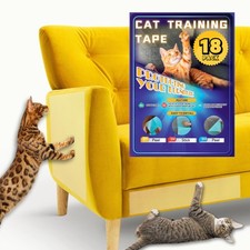 18 PCS Cat Anti Scratching Training Tape Double Sided Sticky Couch Protector