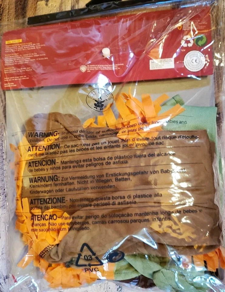 Rubies Scarecrow Wizard of OZ Halloween Costume Cosplay Sz Tween Small Dress 0-2 - Image 2 of 4