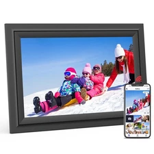 Digital Picture Frame 10.1 Inch WiFi Digital Photo Frame Electronic, IPS Touc...