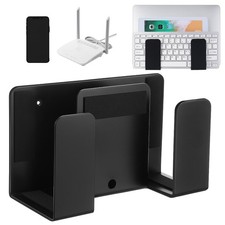 Universal Laptop Wall Holder, Adjustable Laptop Wall Mount with Hooks, 7.87 x...