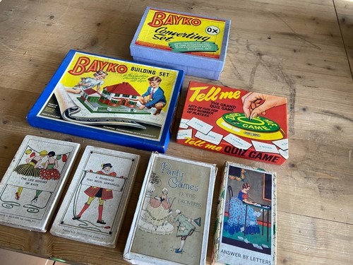 Bayko Set Costruzioni E Convertimento Con Altri Giochi Vintage. - Foto 3 di 17