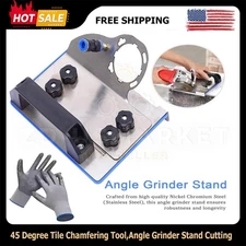 Angle Grinder Stand for Tile 45° Chamfer Cutting 100 Type Angle Grinders Angle