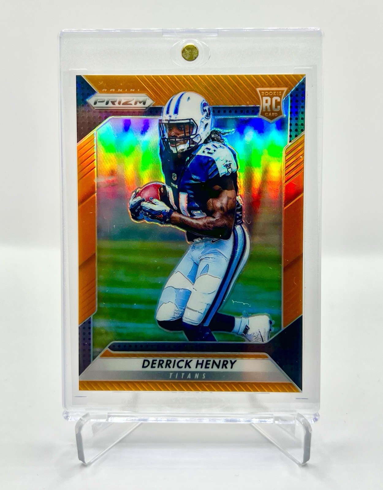 2016 Panini Prizm Derrick Henry Orange Rookie #/299 Tennessee Titans