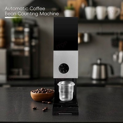 Coffee Bean Counter Machine Commercial Coffee Shop Espresso Bean Dispenser NEW