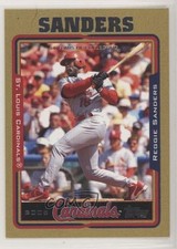 2005 Topps Gold 1877/2005 Reggie Sanders #110 1o0