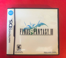 Square Enix Final Fantasy III Nintendo DS RPG E10+ NTSC-U/C 2006 Manual
