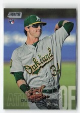 2018 TOPPS STADIUM CLUB DUSTIN FOWLER #91 RC ATHLETICS