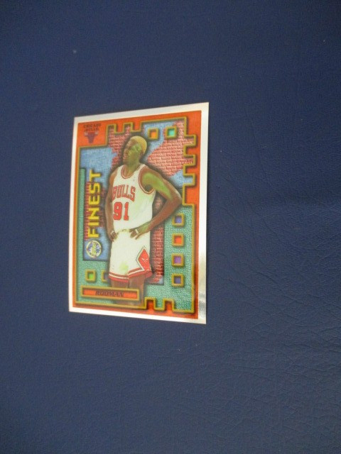 1995-96 Finest #M24 Dennis Rodman Mystery