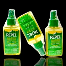 (Lot of 3) Repel Plant-Based Insect & Mosquito Repellent Spray Lemon Eucalyptus