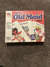 Milton Bradley Jumbo Old Maid Game Vintage 1968, Includes All Cards, USA Edition