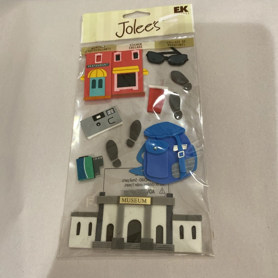 JOLEE’S 3D STICKERS DAY IN THE CITY SOFT SPONGY RESTAURANT BLDG (MM) - Image 3 of 4