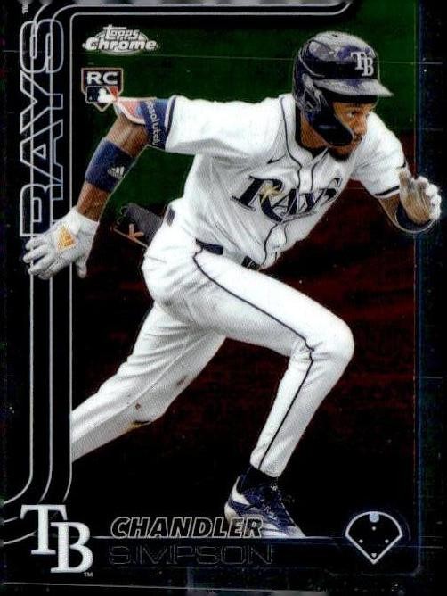 2025 Topps Chrome Update #USC179 Chandler Simpson