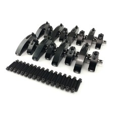 Ford 429 Boss 1.73 Ratio Aluminum Shaft Roller Rocker Arms Set Black Ford 429 Boss 1.73 Ratio Aluminum Shaft Roller Rocker Arms Set Black