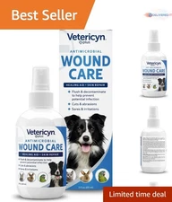 Dog Wound Care Spray Healing Aid Skin Repair Safe for All Animals 3 oz
